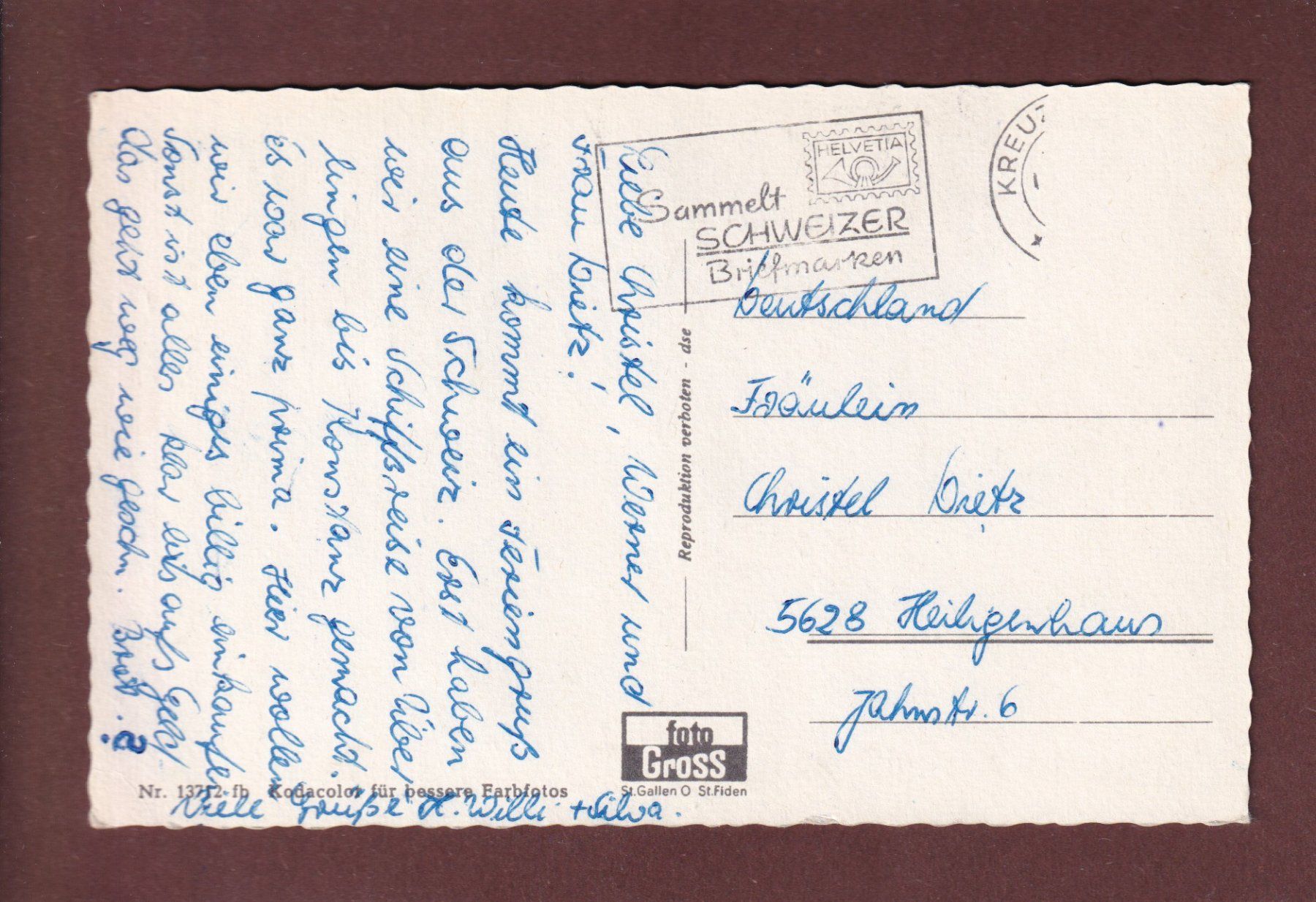 Cartoline postali: Gruss vom BODENSEE - 4 Bilder – Usato da Pully venduto da nicecards-shop 1