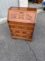 Scrittoio o toelette in legno massiccio