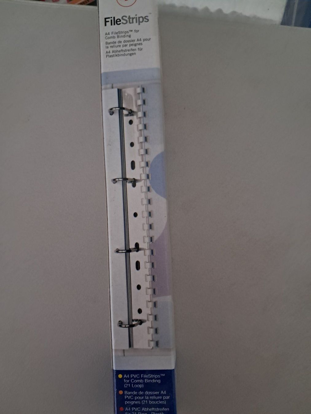 Ordner: GBC A4 File Strips, Ordner Etiketten – Neu und originalverpackt aus Wallisellen von Cyberfuexli