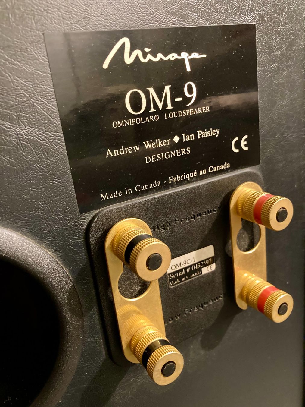 Casse acustiche: Mirage OM-9 Lautsprecher – Usato da Melano venduto da pate.73 2
