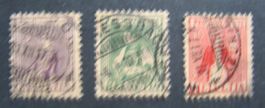 PJ 1917 Satz gestempelt 1