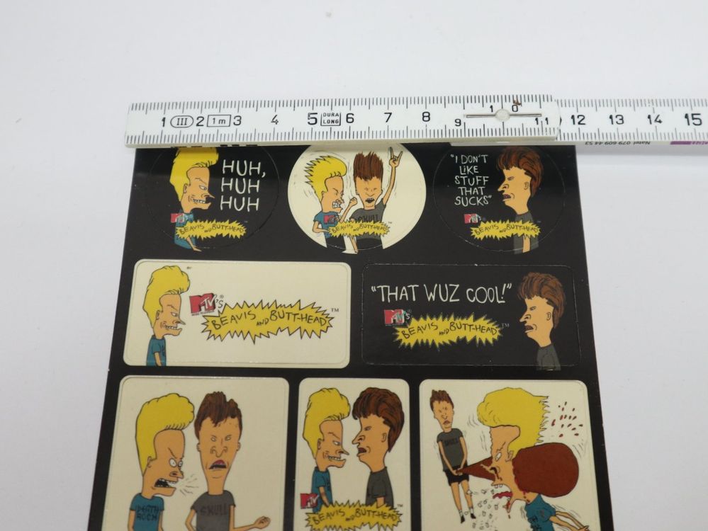 1993 Beavis & Butthead MTV Punchouts (Neu (gemäss Beschreibung)) in ...