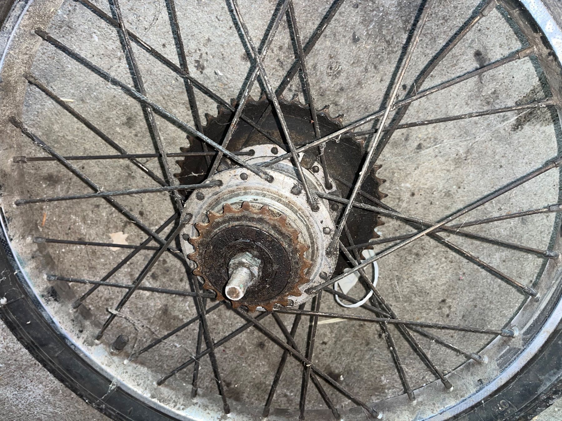 Sachs Pièces pour mobylette: Mofa Speichenrad – Défectueux à Fahrni b. Thun par berger_tuning34 4