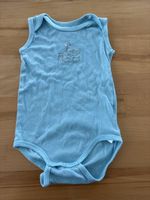 Baby Body, hellblau, Grösse 68/92 Ärmellos, Sommerlich