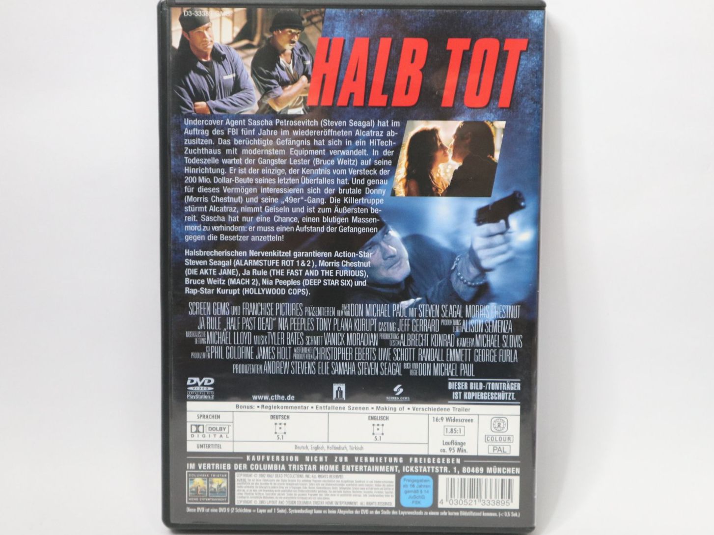 Tutti i DVDs: DVD Halb Tot, Steven Seagal – Usato da Eschenbach SG venduto da Astalavista 1