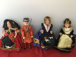 Puppen in Trachten ! 30-70 Jahre alt !