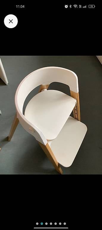Stokke Seggioloni: Stokke Kinderstuhl mit Zubehör – Usato da Zürich venduto da style-and-design.zh 2