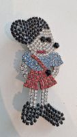 Aussergewöhnliche Gablonzer Brosche/Mini Mouse