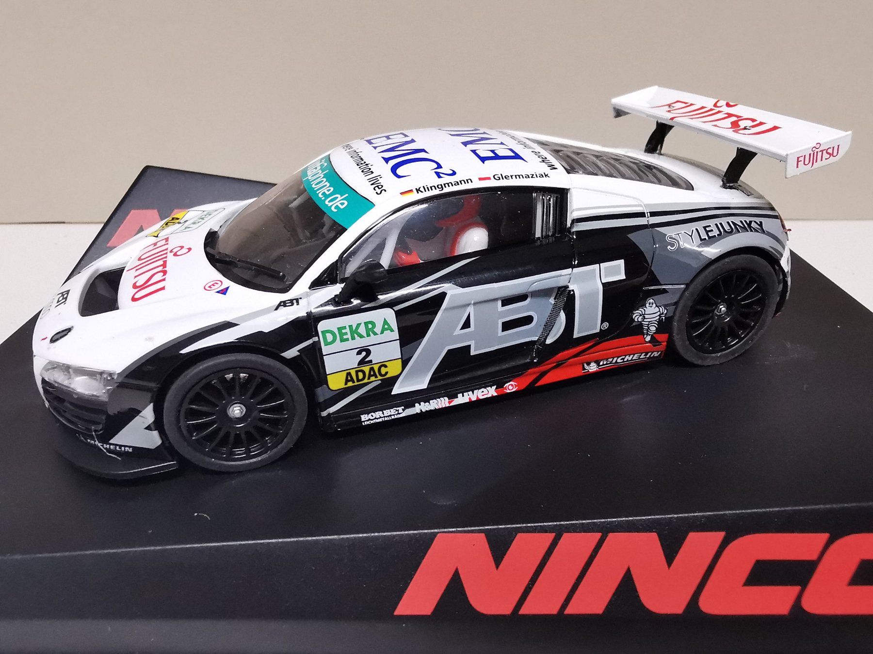Ninco Piste: Ninco Digital Audi R8 DTM  mit Licht – Usato da Winterthur venduto da Lonpos1 1
