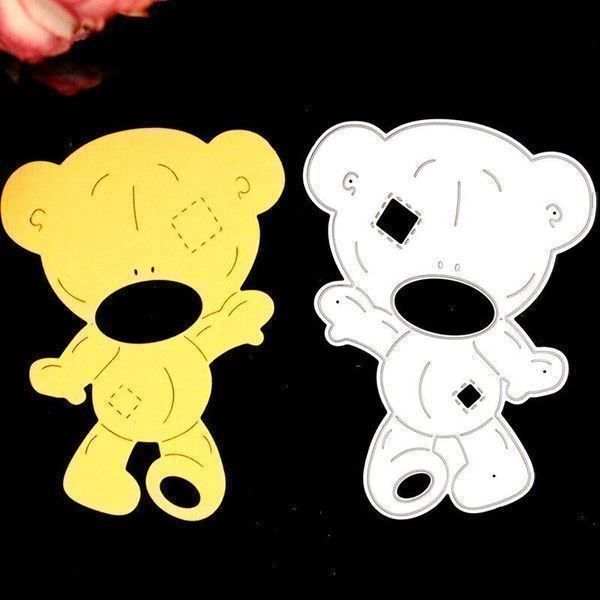 Schablonen: TEDDY BÄR STANZSCHABLONE – Neu und originalverpackt aus Affoltern am Albis von scrapbooking 1