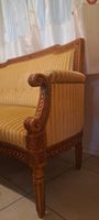 Antike Jugendstil Polstergruppe Sofa, Stühle, Salontisch
