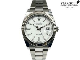 Rolex Datejust 41 weiss - 126334
