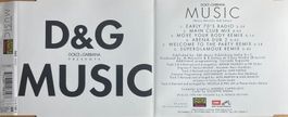 DOLCE & GABBANA - MUSIC