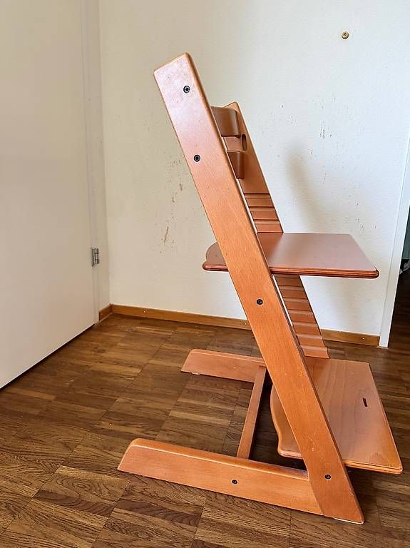 Seggioloni: STOKKE Tripp-Trapp - holzfarben – Usato da Zürich venduto da verde666 2