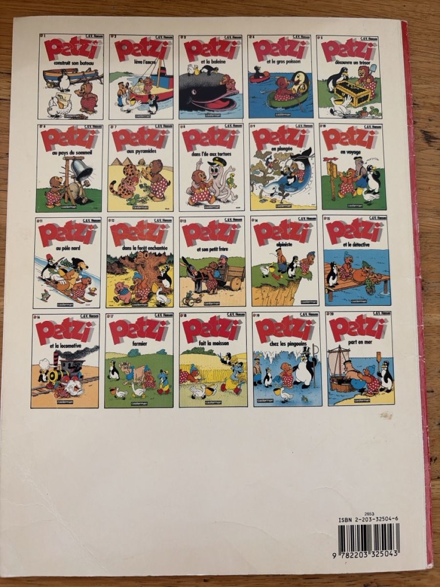 Fumetti: BD Petzi et le gros poisson no 4 – Usato da Echallens venduto da JAR69 1