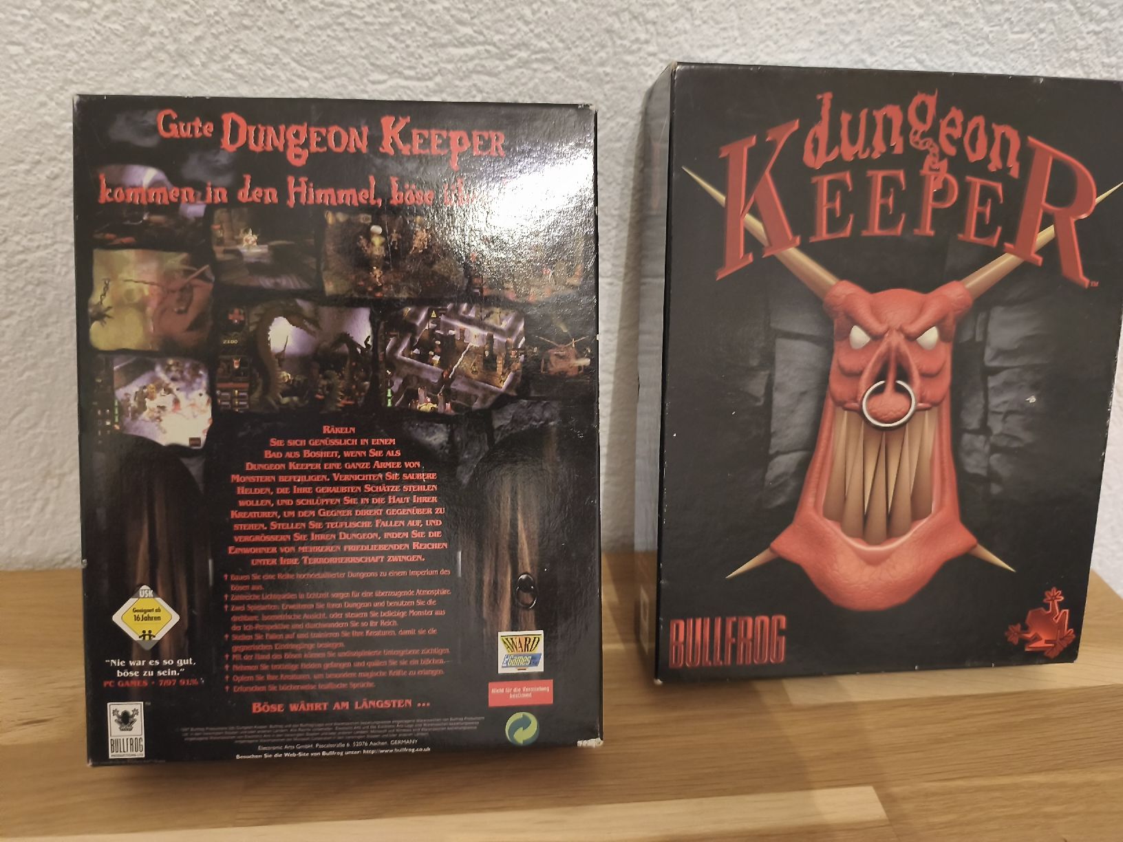 Microsoft Spiele: big box Jeu PC Dungeon Keeper Bullfrog Boîte complète Manuel – Gebraucht aus Conthey von Th3gr4yf0x 3
