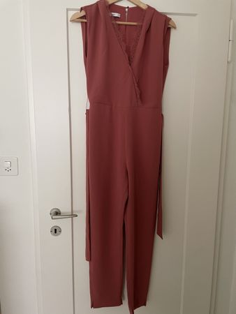 dunkelrosa eleganter Jumpsuit / dark pink elegant jumpsuit