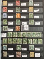 Stehende Helvetia Plattenfehler Abart Sammlung Vollstempel !