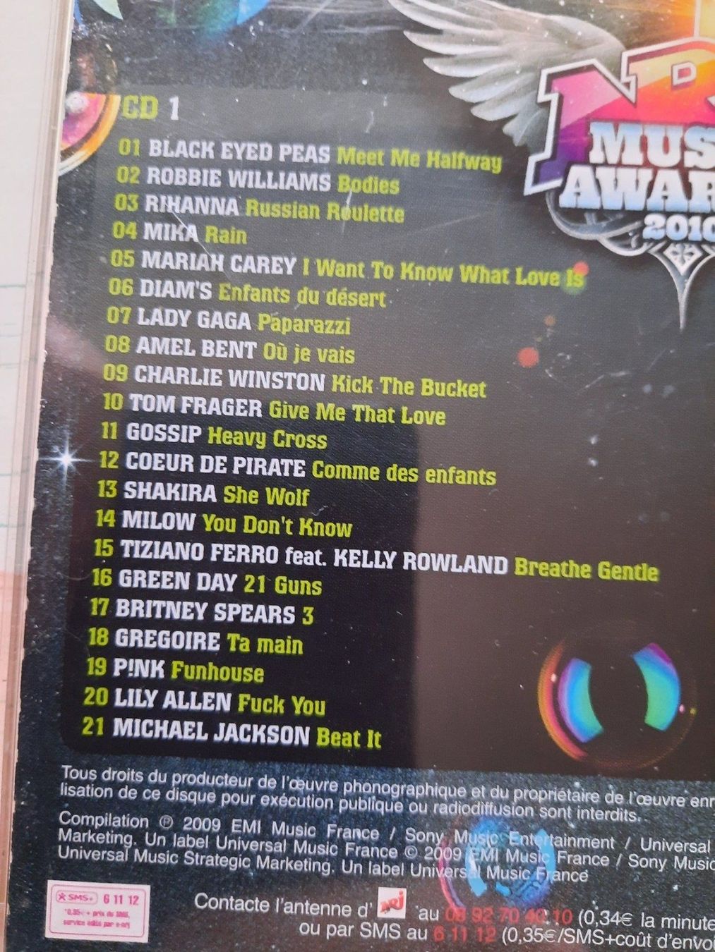 CD: CD Music Awards 2010 – Usato da Pully venduto da bro_n52j 2