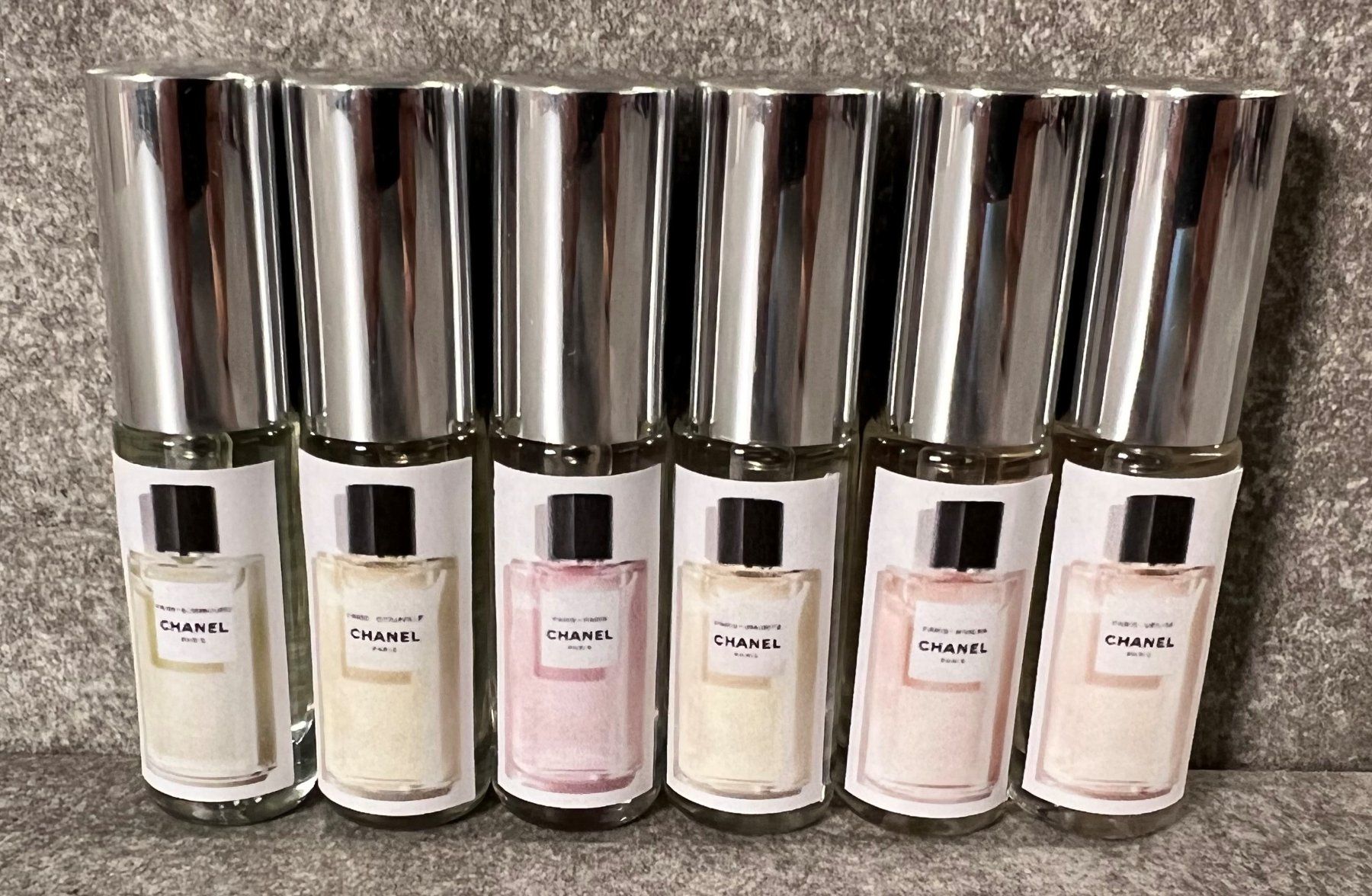 Chanel Profumi & Eau de Toilette: LES EAUX DE CHANEL: 6 x 5ml ... – Nuovo e nell'imballaggio originale da Klosters venduto da ClodiKL 1