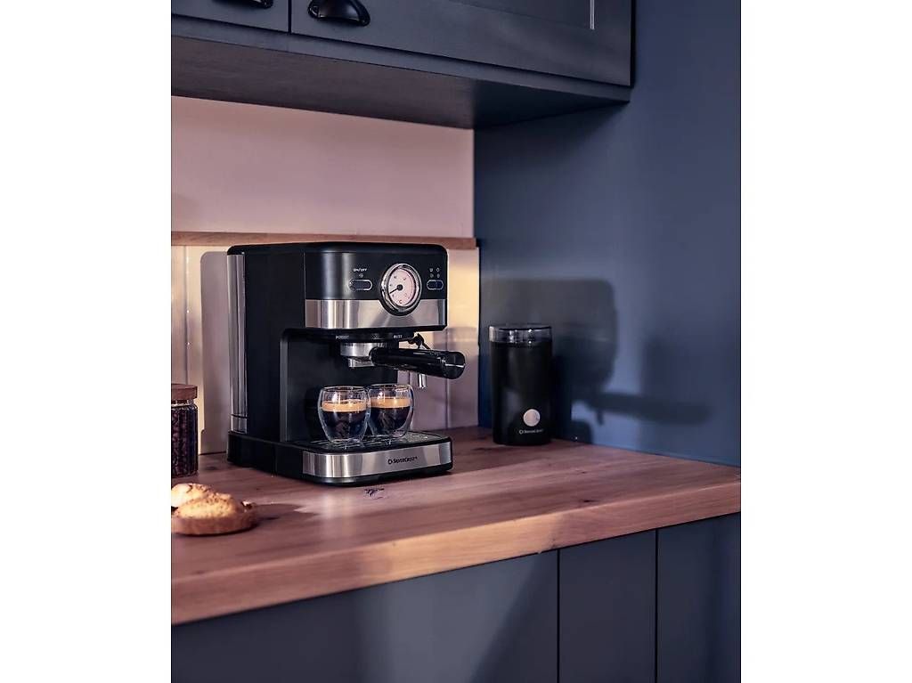 SilverCrest Macchine per caffè & Macchine per espresso: Espressomaschine SEM 1100 C5 (Silvercrest) – Nuovo (secondo la descrizione) da Altdorf UR venduto da Walhalla59 3