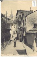 Salvan - Interieur du village - animee
