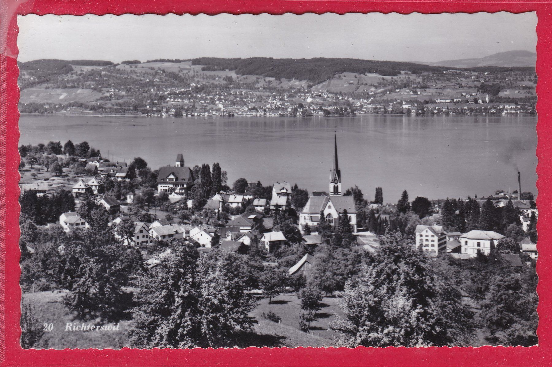 Cartoline postali: RICHTERSWIL – Usato da Oberrieden venduto da Gebirgsstelze