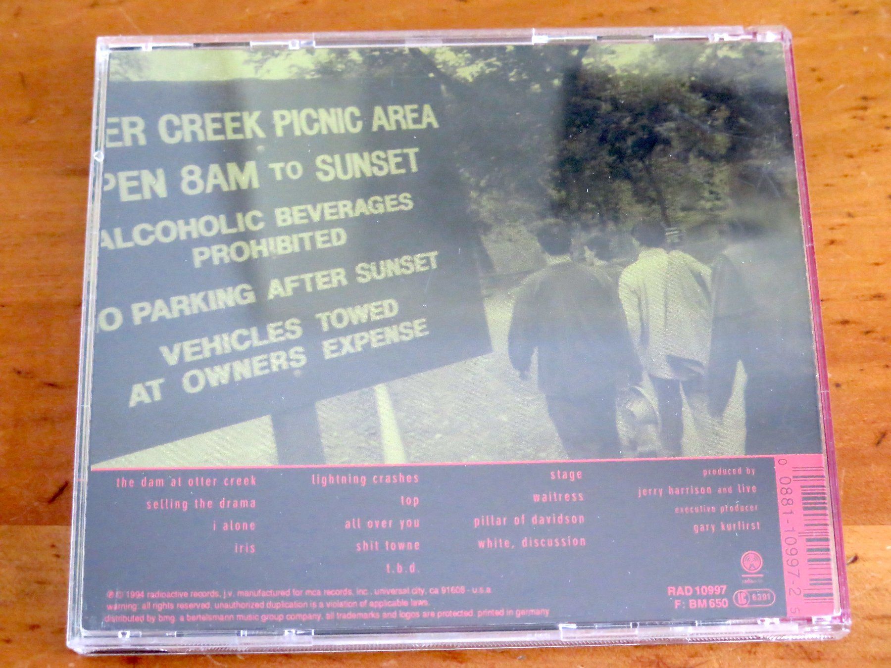 CD: (p) CD LIVE: Throwing copper, 1994 – Usato da Bern venduto da Balzamico 1