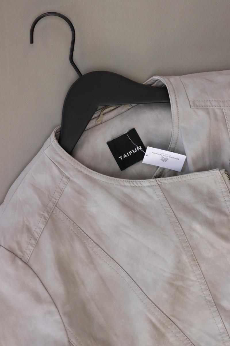 Vestes: Taifun Kunstlederjacke Gr. 40 grau – D'occasion à Neustadt an der Waldnaab par SecondLifeFashion 2