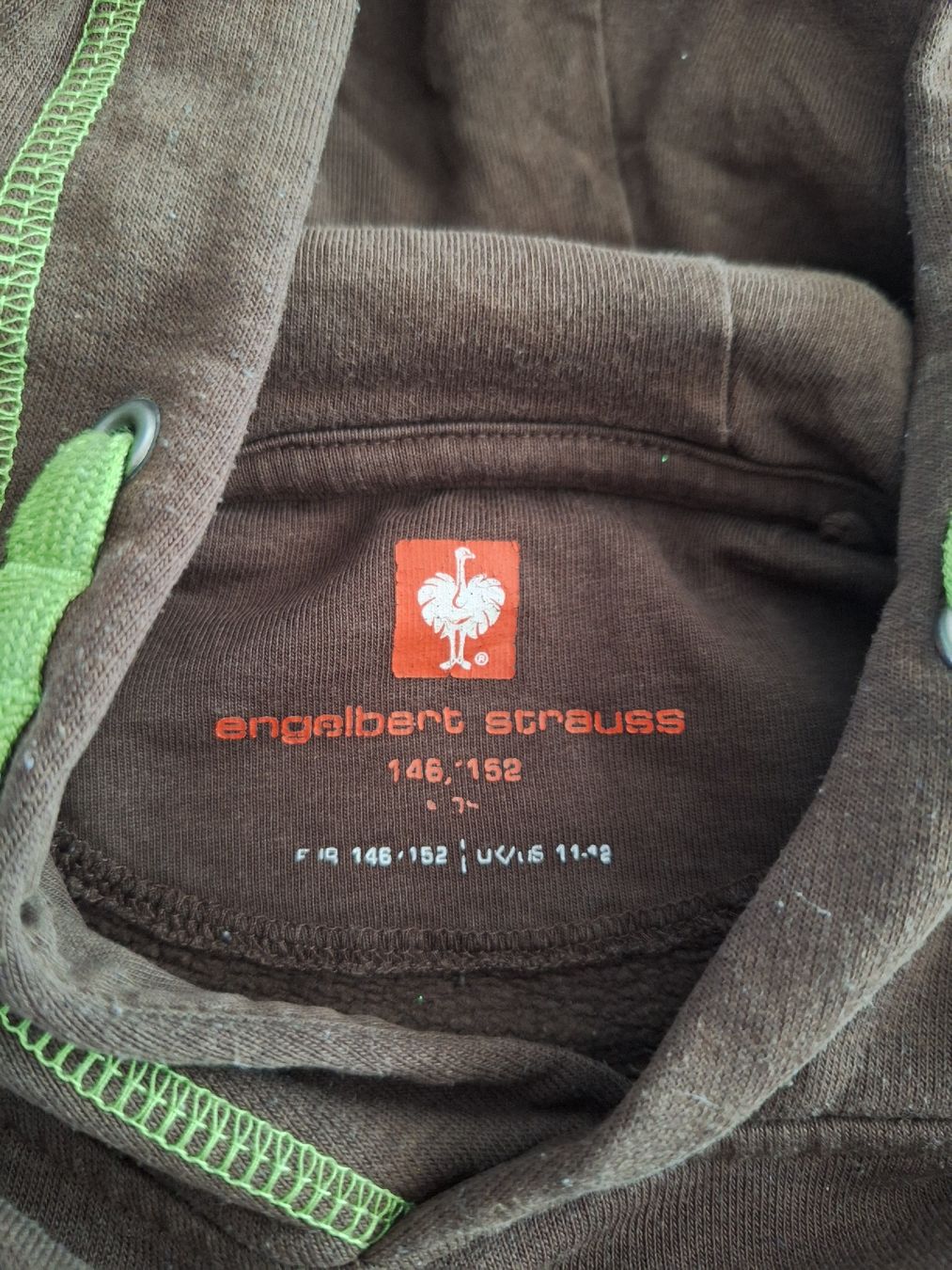 Engelbert Strauss Maglioni & Felpe: Kapuzenpullover Engelbert Strauss braun Grösse 146/152 – Usato da Affeltrangen venduto da Salz-Pfeffer 2