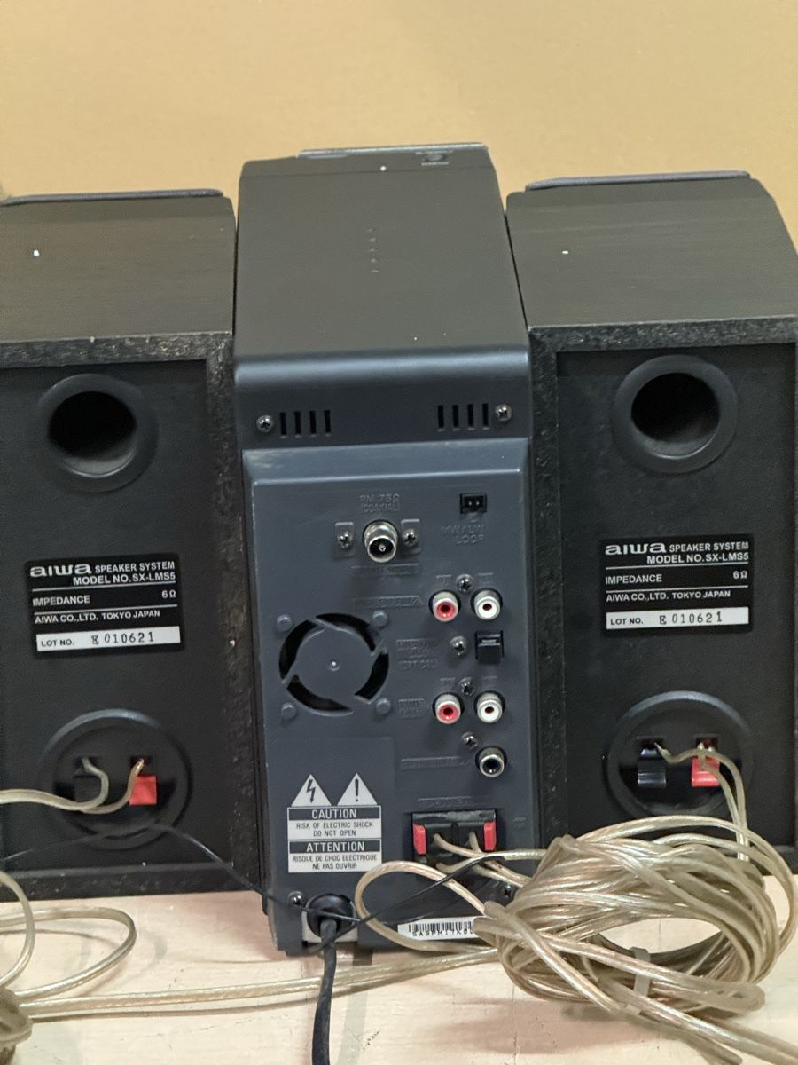 Aiwa Sistemi audio & multimediali: Classic Aiwa XR-MS6 Compact Disc Stereo System - Vintage – Usato da Lausanne venduto da vas_mbk2 2