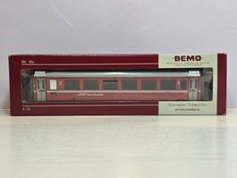Bemo 3282128, RhB, B 54108, Einheitswagen III, neurot, Neu