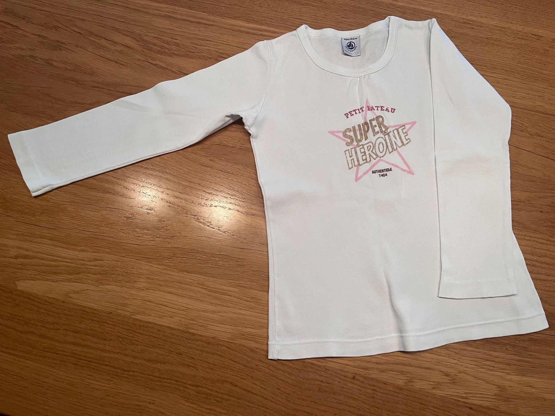 Petit Bateau Camicette, T-shirt & Top: Petit Bateau Langarmbluse 4J/104 cm – Usato da Zürich venduto da asocaciu