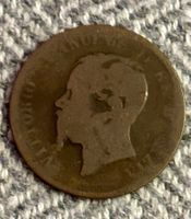 5 centimes Victor Emmanuel II Italie 1866