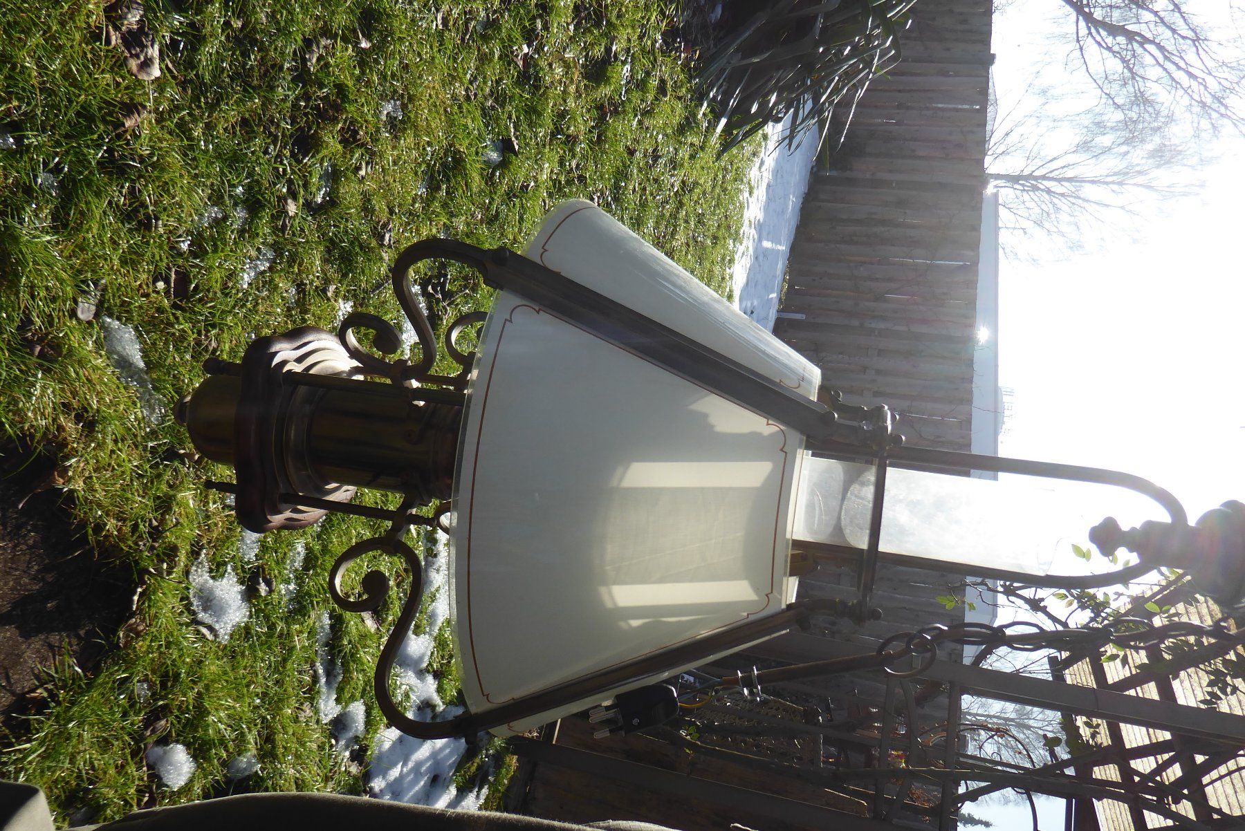 Lampade: Sehr schöne Alte Lampe – Usato da Sargans venduto da Benziner 7