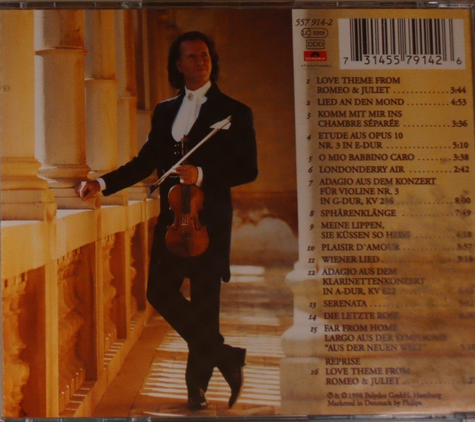 CD: André Rieu – Romantic Moments – Usato da Luzern venduto da CONTENTI 2