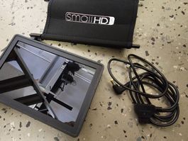 7" SmallHD AC7 Monitor mit Sonnenschutz + D-Tap Adapter