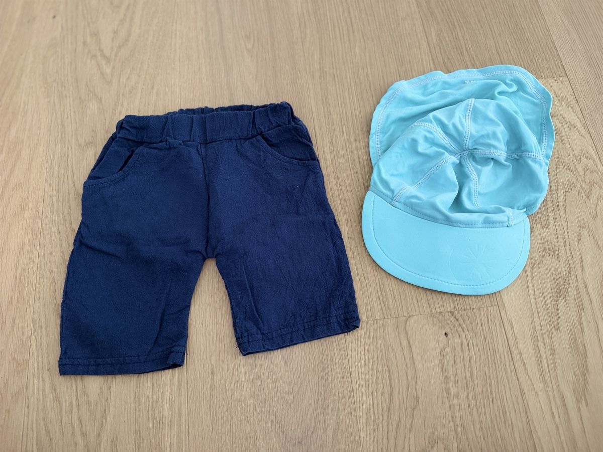 Kleiderpakete & -sets: Set: Short & UV Badekappe Gr. 86 – Gebraucht aus Rain von Heike5284