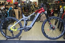 Haibike Nduro 7 Grey Red Lime Black–720 Wh