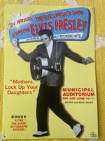 ELVIS PRESLEY BLECHSCHILD 30x43CM OFFICIAL PRODUKT1998