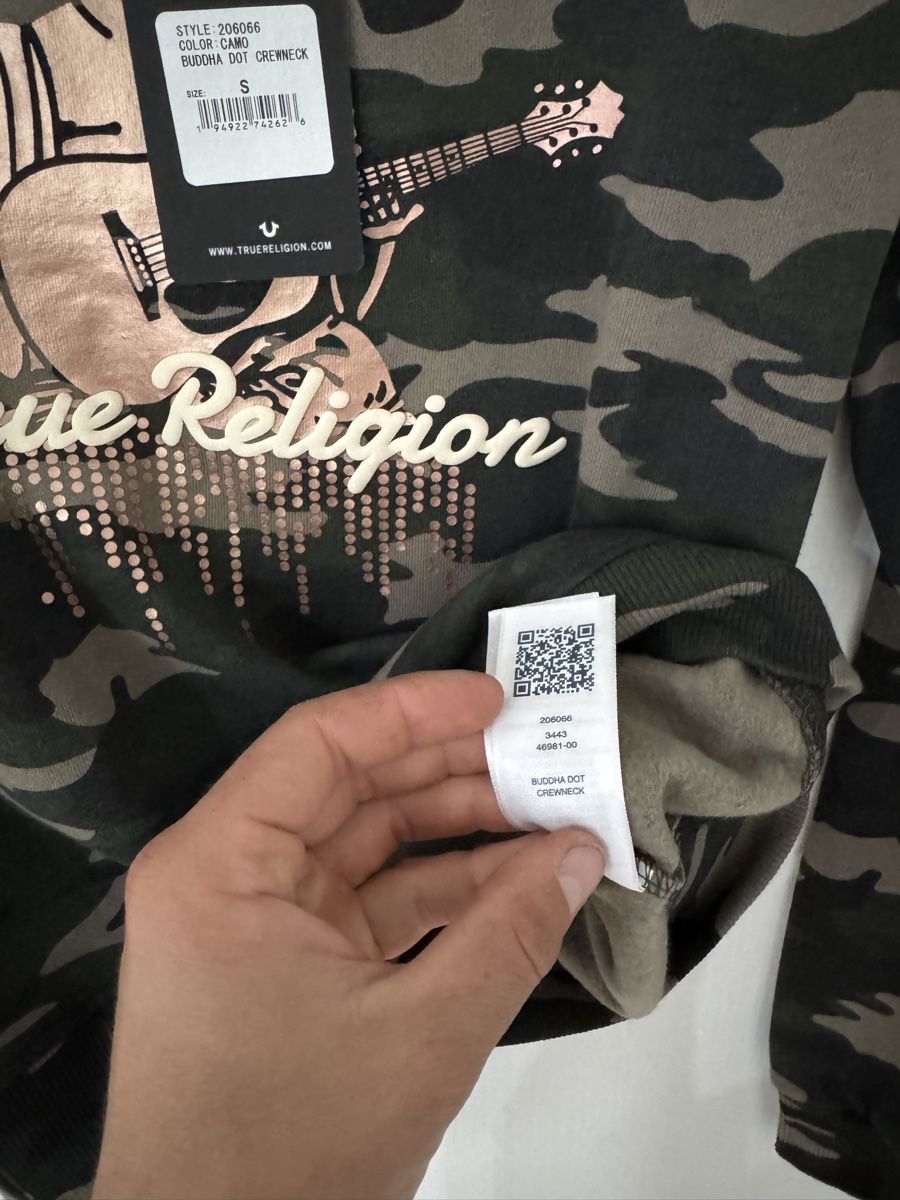 True Religion Pullover & Sweatshirts: True Religion Camo Pullover, Gr. S, Neu mit Etikett! – Neu und originalverpackt aus Wetzikon ZH von Jan_wojt 6