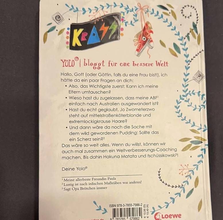 Bücher: Yolo – Gebraucht aus Marbach SG von Rob_sta 1