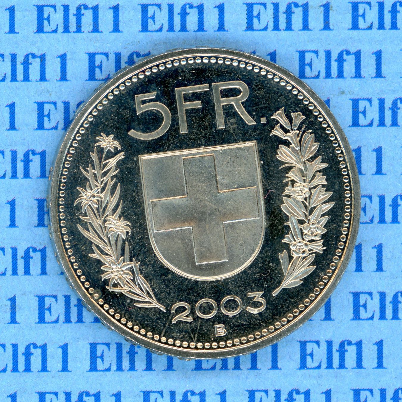 Alle Münzen: CHF___5.00 2003 unz 5 Franken – Neu (gemäss Beschreibung) aus Widnau von Elf11