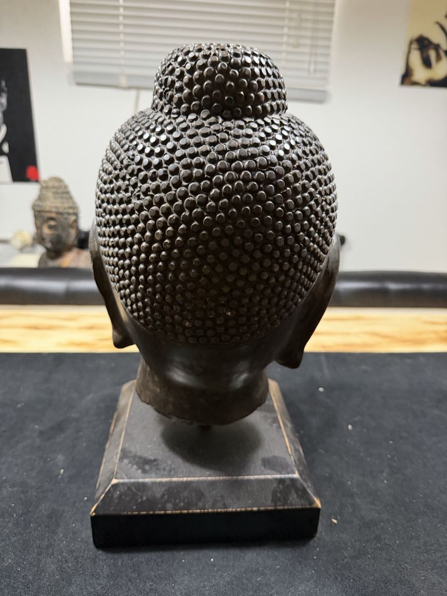 Sculture & Statue: Antiker Buddha Kopf – Usato da Wettingen venduto da NickInc 3