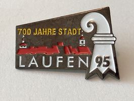 1 Pin Laufen 700 Jahre Stadt 1995