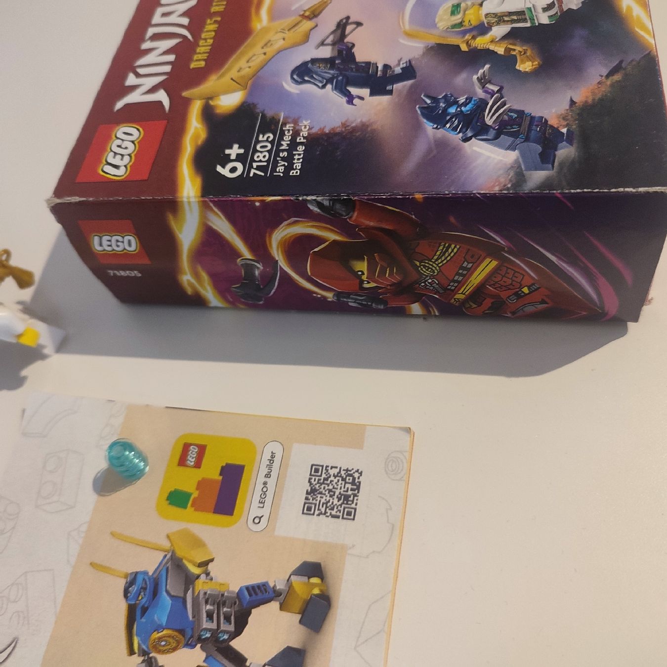Lego Giocattoli: LEGO Ninjago - Jay's Mech Battle Pack 71805 – Usato da Unterägeri venduto da Kudu25 4