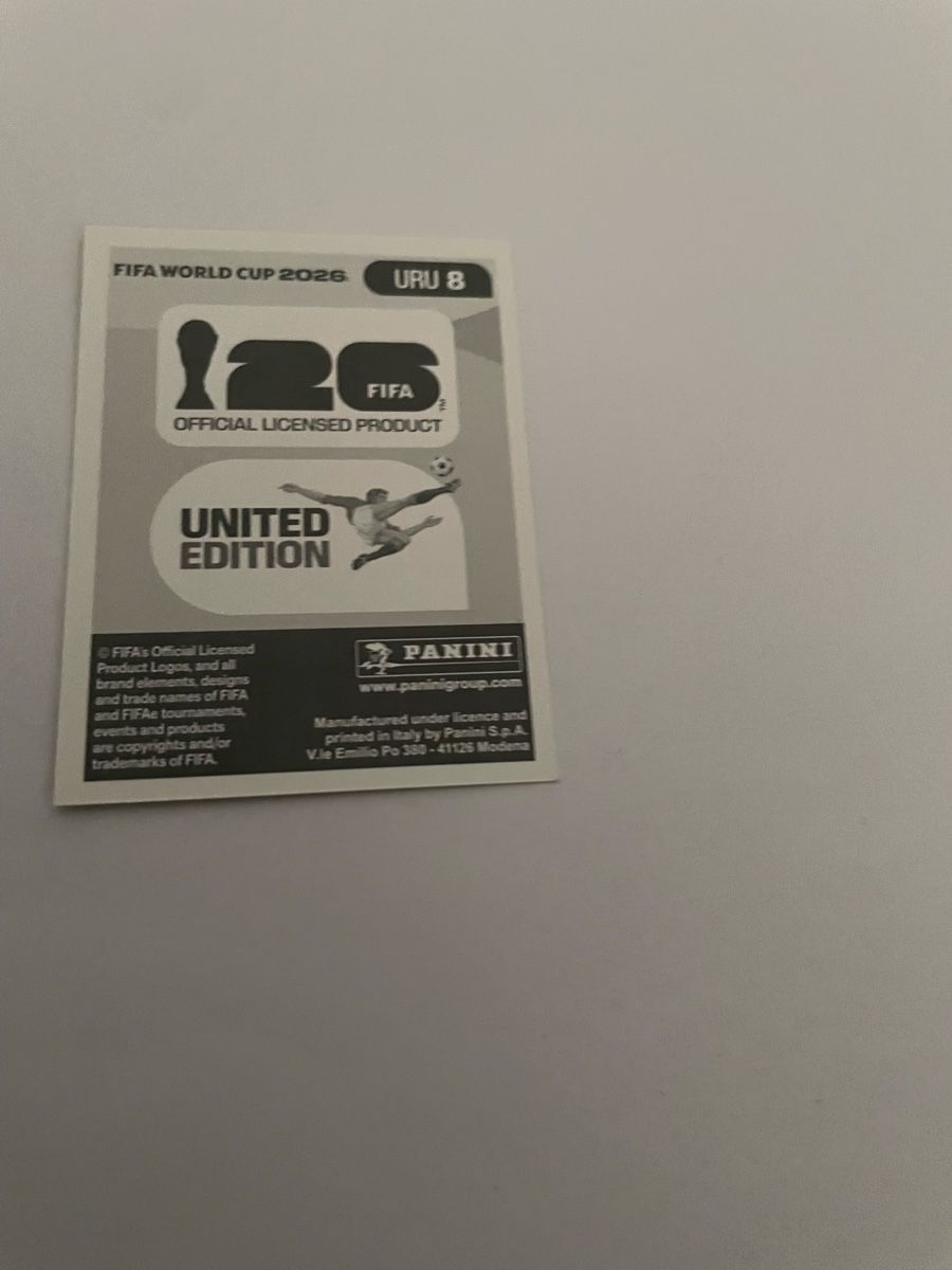 Panini Carte collezionabili: FIFA WM 2026 Guillermo Varela URU 8 – Nuovo (secondo la descrizione) da Winterthur venduto da Cobraforce 1