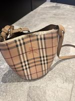 Burberry Plaid Crossbody Bag, Stylish Design!