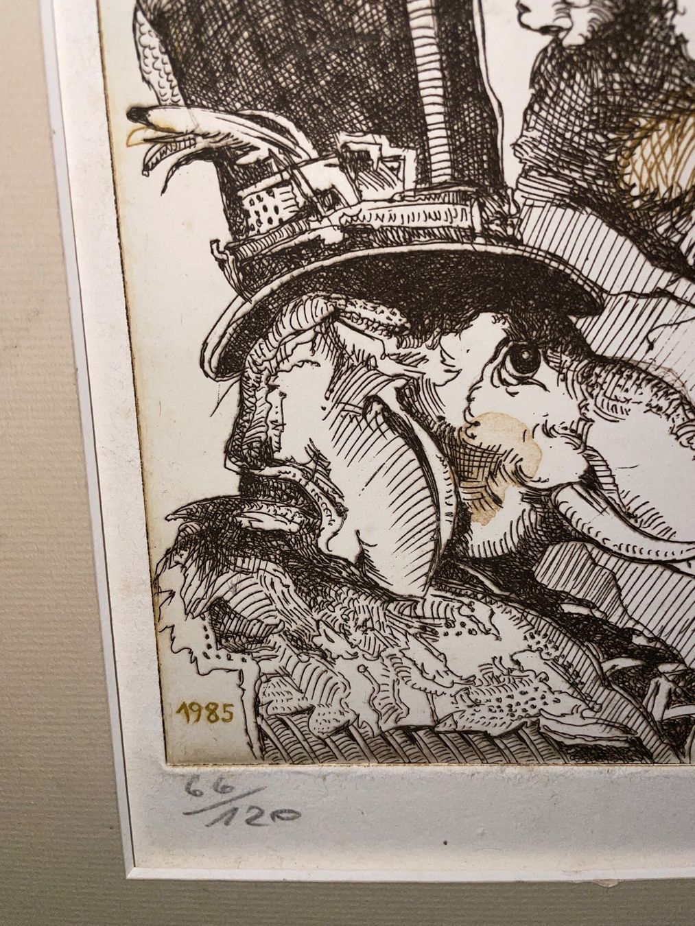 Grafica & Litografie: Lithographie von Dittrich 1985 – Usato da Cham venduto da Chramschopf 1