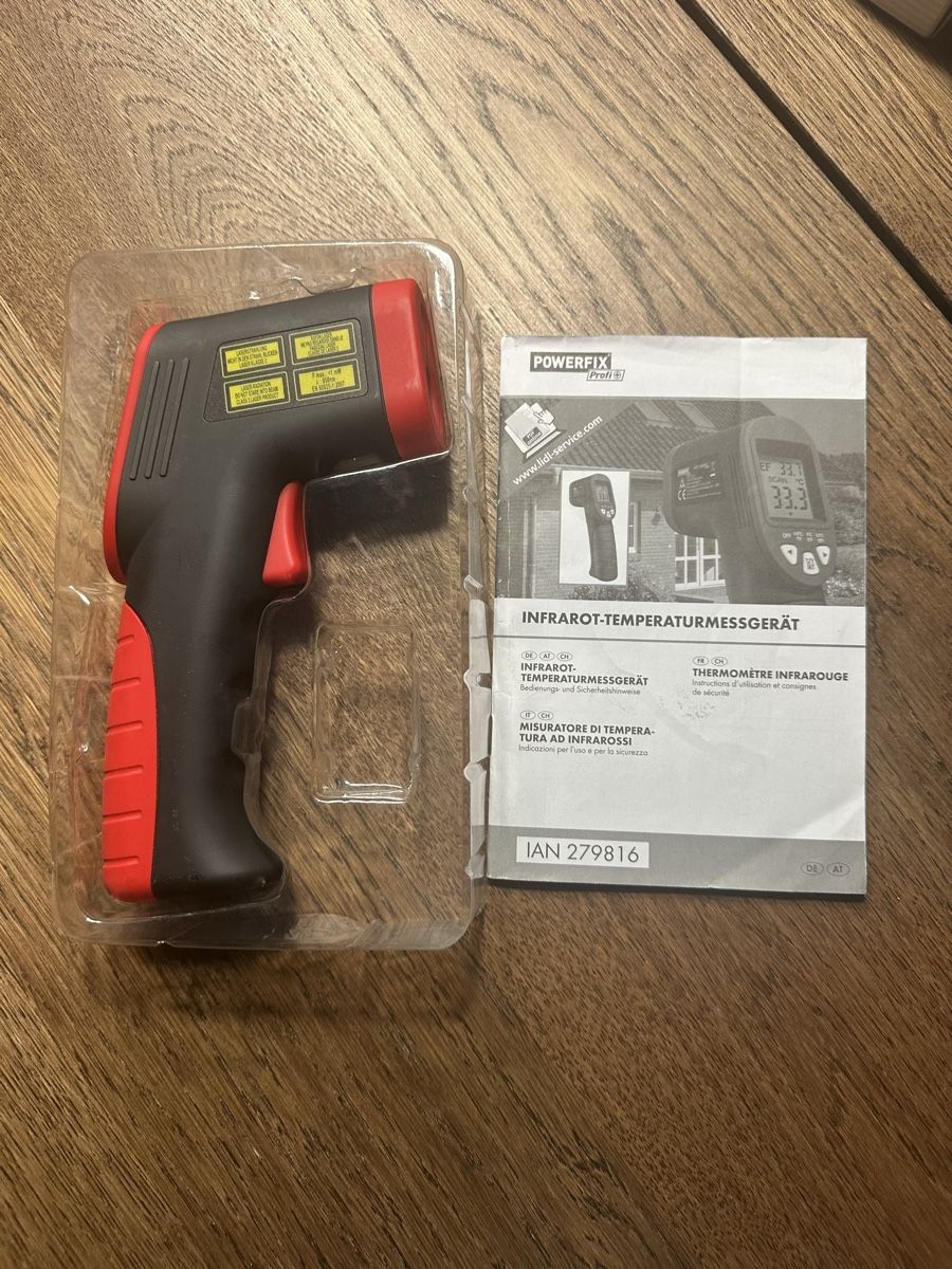 Altro per la casa: Infrarot Laser Thermometer Temperaturmessgerät – Usato da Opfikon venduto da Mar.M. 1